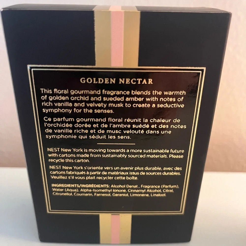 NEST Fragrances Golden Nectar Perfume with Floral Design - Picture 6 of 7
